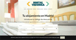 Desktop Screenshot of hostal-trevinca.com